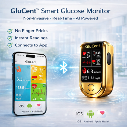 🔥Mayo Clinic Recommended🏆Develops Newly Launched Non-Invasive Smart Blood Sugar Tracking Device✅TGA Approved