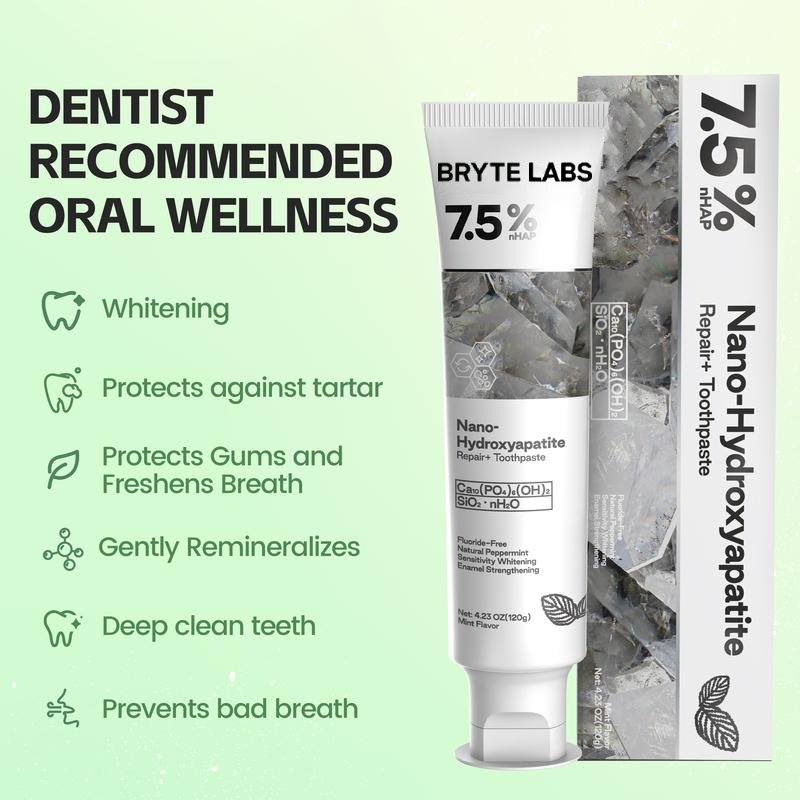 Hydroxyapatite Remineralizing Toothpaste
